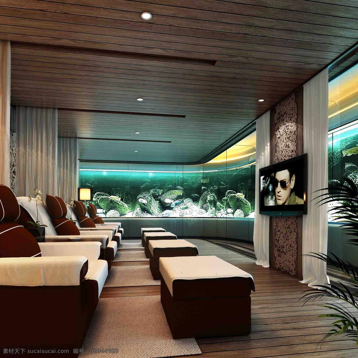 足浴 中心 室内设计 效果图 按摩 环境设计 室内空间 家居装饰素材