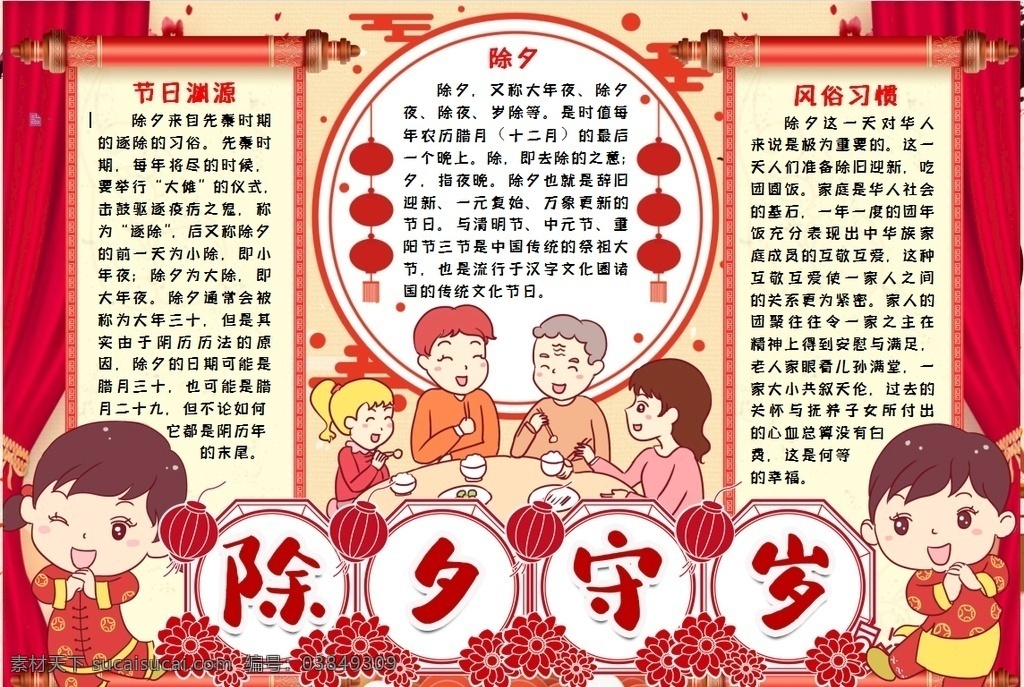 春节小报 小学 学生 小学生 学校 学习 阅读 读书 科学 卡通 儿童 孩子 小报 成长册 成长 档案 海报 手抄报 电子报 电脑小报 春节 过年 过节 过大年 大年 中国风 中国红 传统 佳节 doc