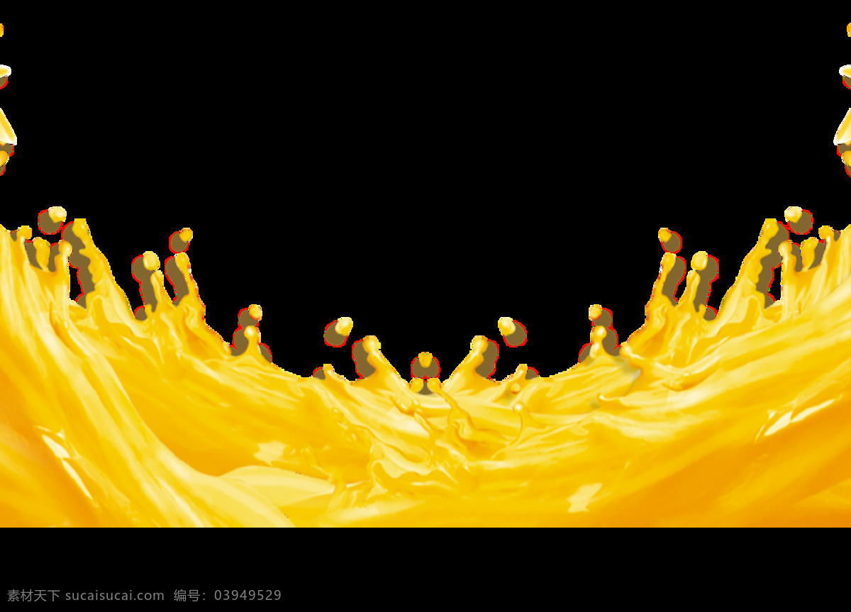 小 清新 黄色 果汁 元素 卡通 黄色果汁 流动 小清新 透明元素 手绘 翻动的果汁 png元素 免抠元素
