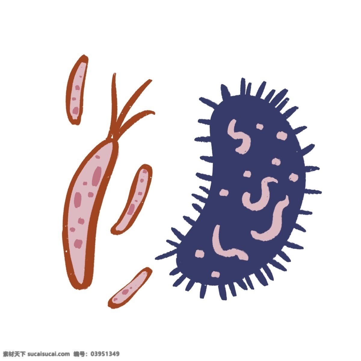 扁平 细胞 细菌 触手 免 抠 病毒 卡通细菌 扁平细菌 卡通细胞 扁平细胞 触角 杀菌 微生物 疾病 健康 仿真细菌 生物 杆菌