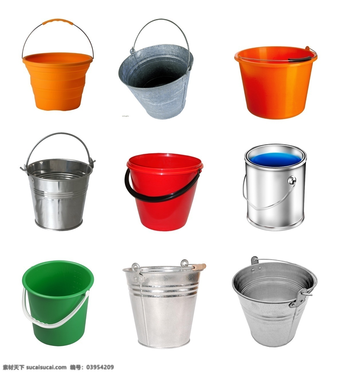 木桶 塑胶桶 铁桶 油漆桶 桶 卡通水桶 水桶素材 卡通水桶素材