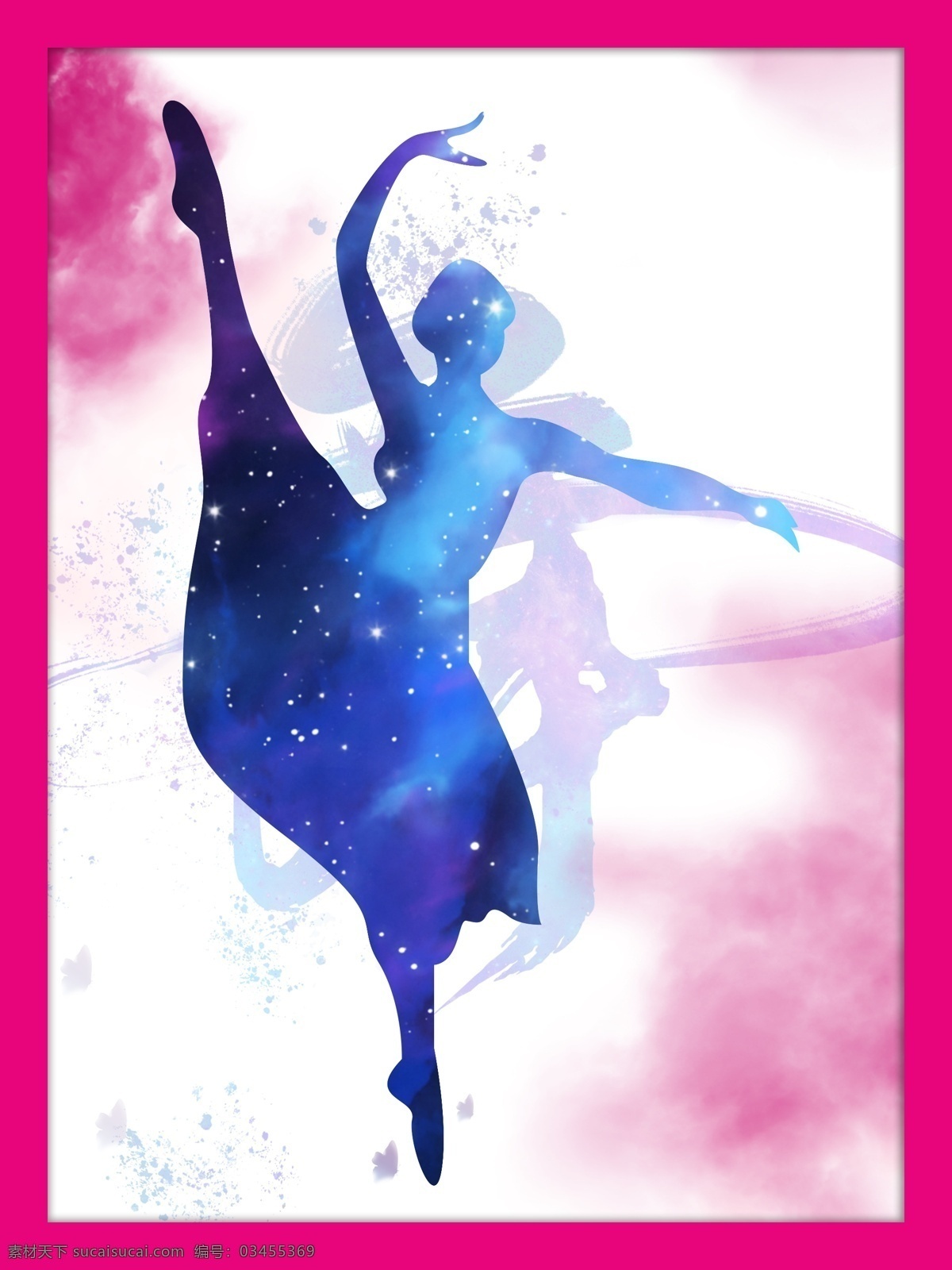 舞蹈室 宣传画 芭蕾舞图形 矢量图形 舞蹈 舞者 女 墙体挂画 宣传海报 室外广告设计