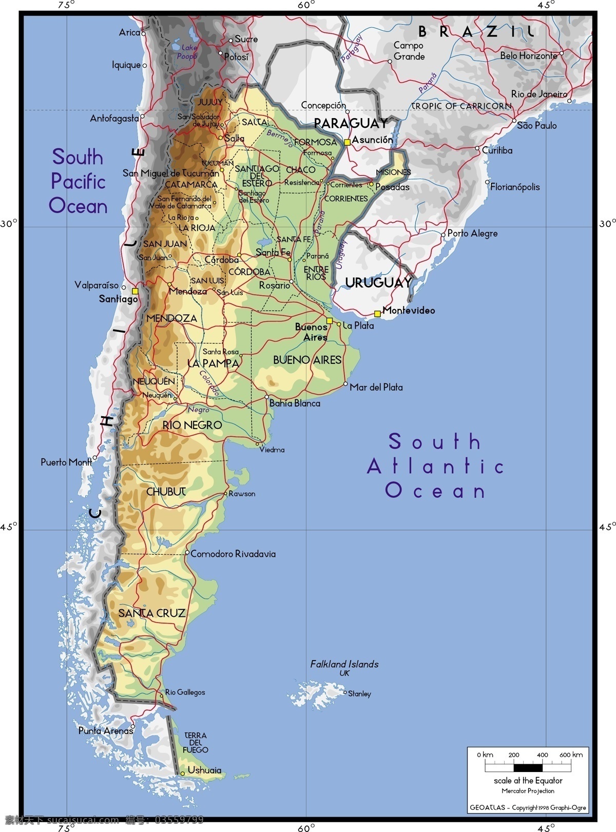 矢量 世界地图 精致 材料 阿根廷 地图 阿根廷地图 矢量图 其他矢量图