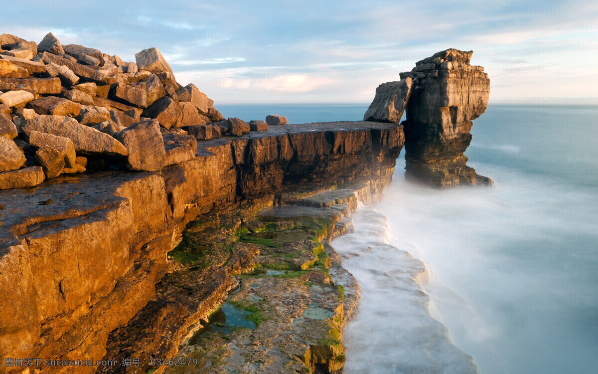 悬崖 自然 风光 壁纸 唯美 海岸线 山水风景 自然景观