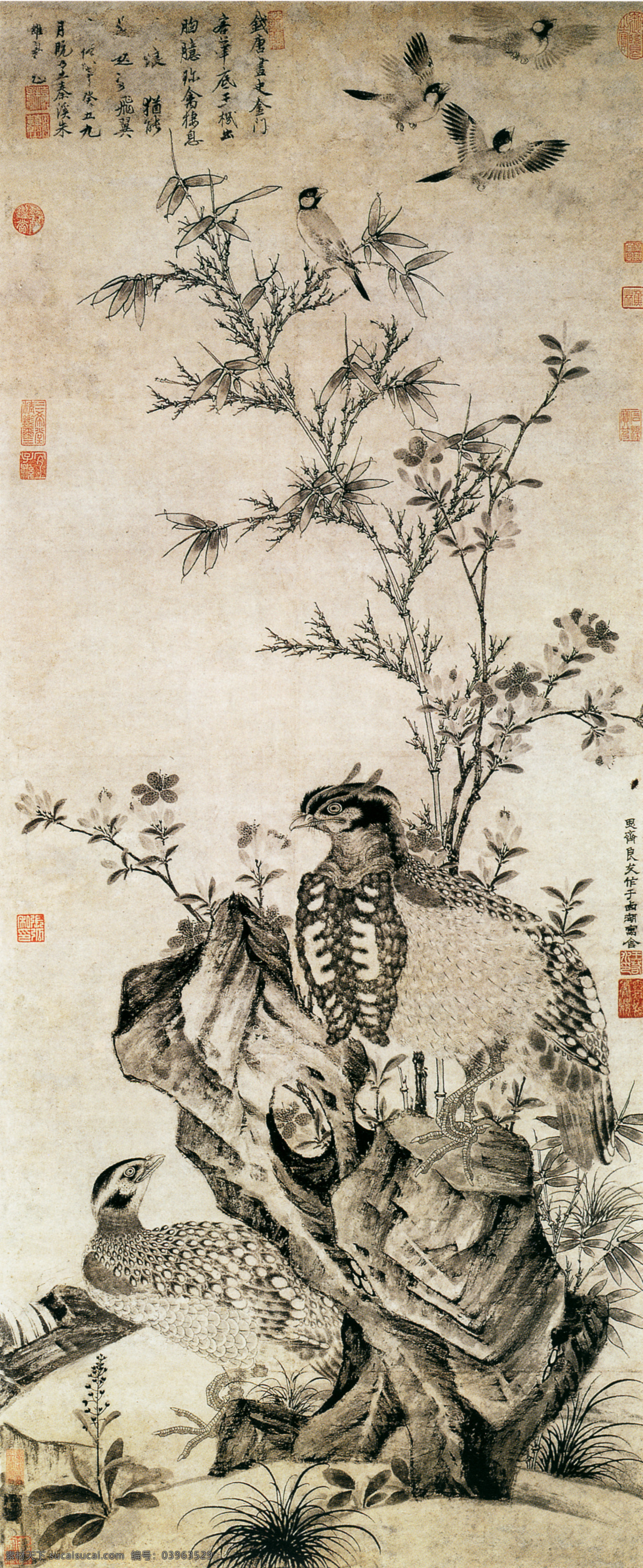 竹叶免费下载 中国风 竹竿 竹叶 竹子 中华 艺术 绘画 植物 文化艺术