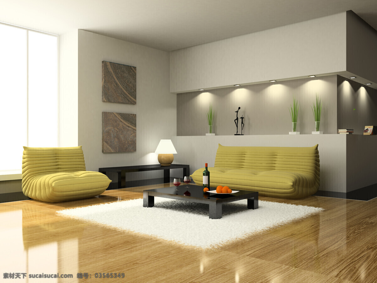 雅致 客厅 环境设计 家居 沙发 室内设计 明净 家居装饰素材