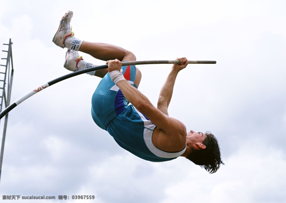 运动中的人 运动 人 撑杆条 男性 文化艺术 体育运动 摄影图库