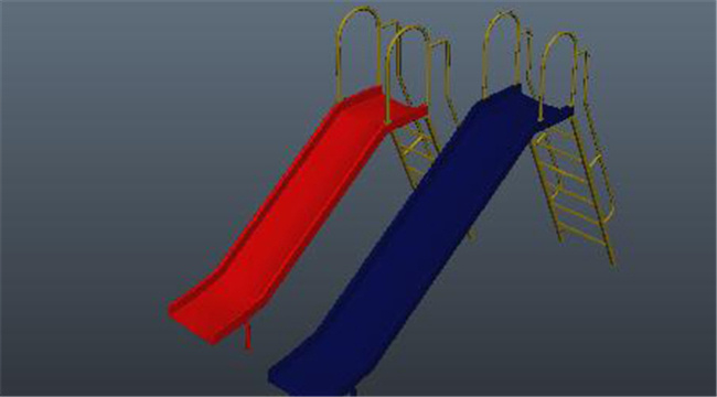 娱乐 滑梯 游戏 模型 模块 梯子游戏装饰 滑梯网游素材 3d模型素材 游戏cg模型