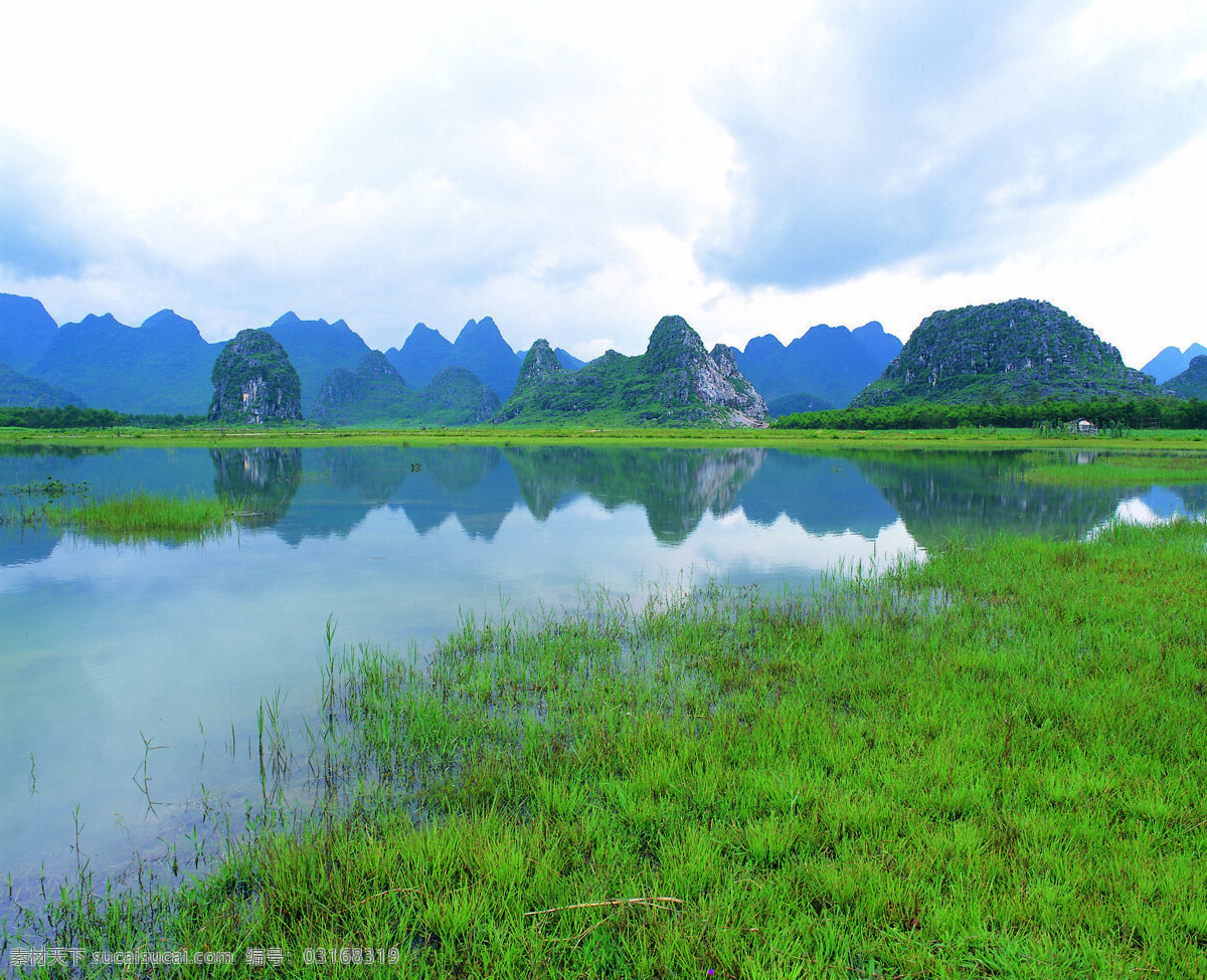 风景免费下载 风景 剪影 山水 自然 家居装饰素材 山水风景画