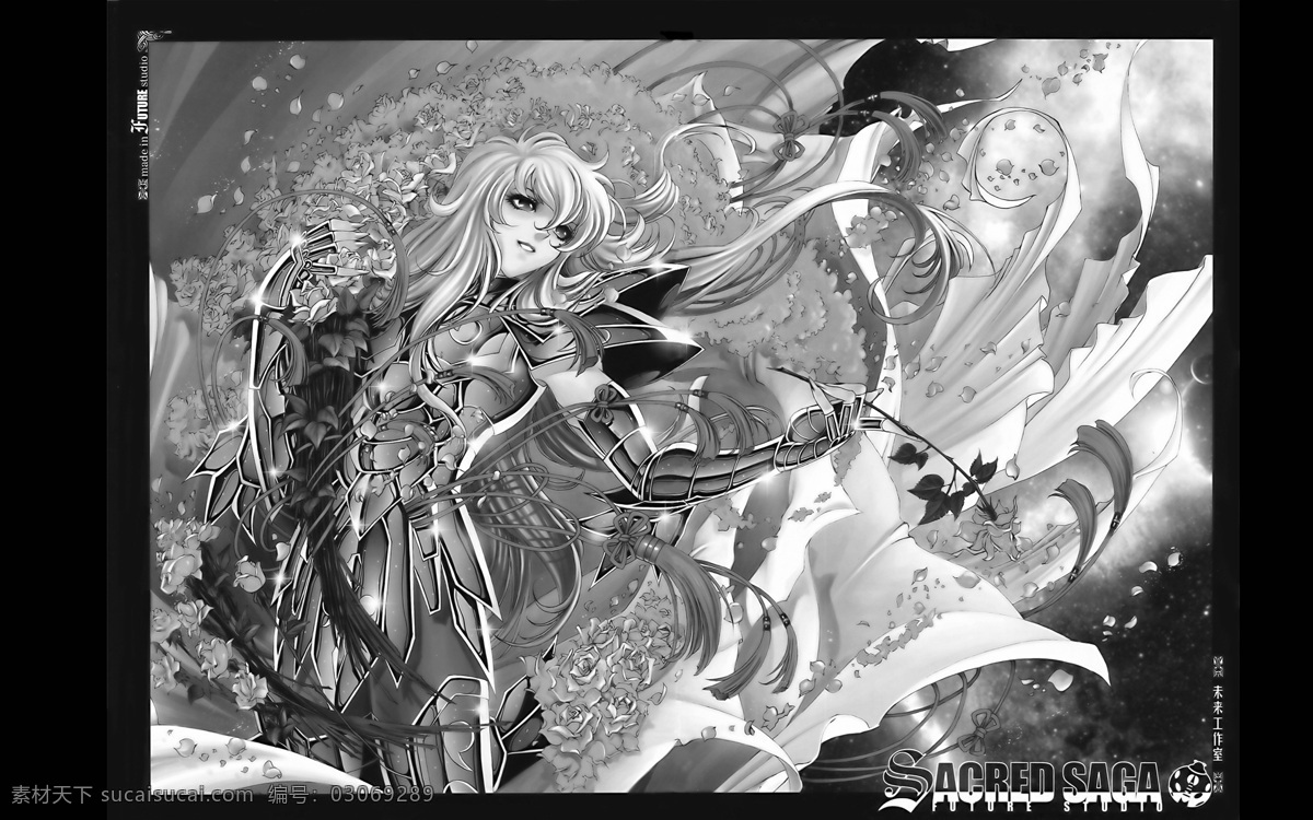 唯美 少女 动漫 梦幻 卡通 可爱
