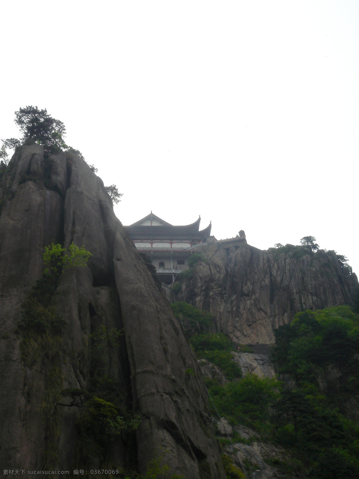 古建九华山 九华山摄影 自然景观 山水风景 群山 摄影图库