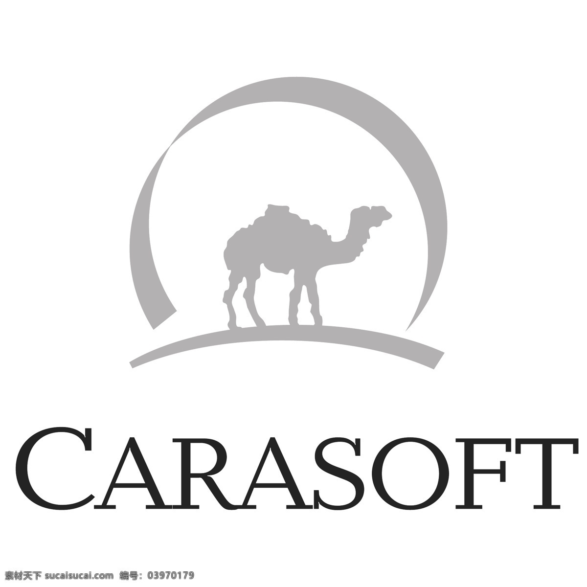 骆驼 创意 logo 简约 时尚 英文 典雅 抽象 白色
