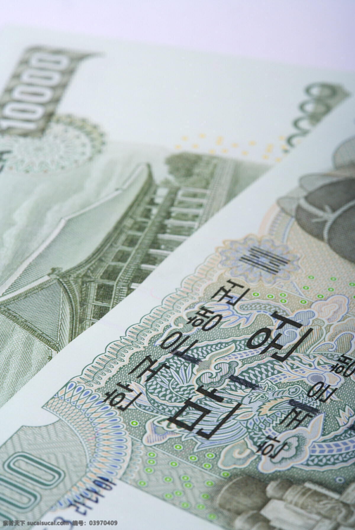 韩国货币钞票特写素材图片下载-素材编号03970409-素材天下图库
