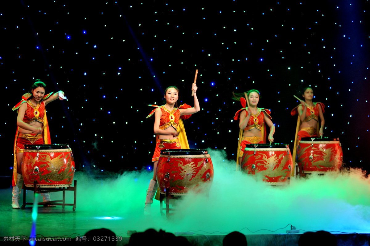 大学生 水鼓节目 迎新晚会 表演节目 文化艺术 舞蹈音乐