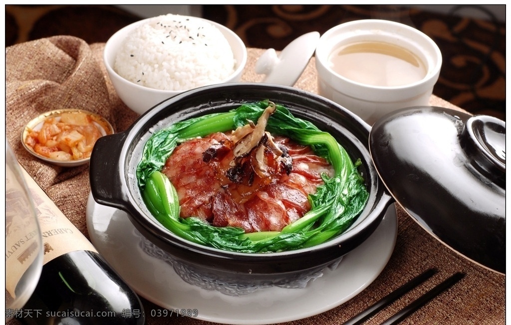 亚洲 美食 腊味 煲仔饭 亚洲美食腊味 美食摄影 传统菜 家常菜 传统美食 菜 餐饮美食