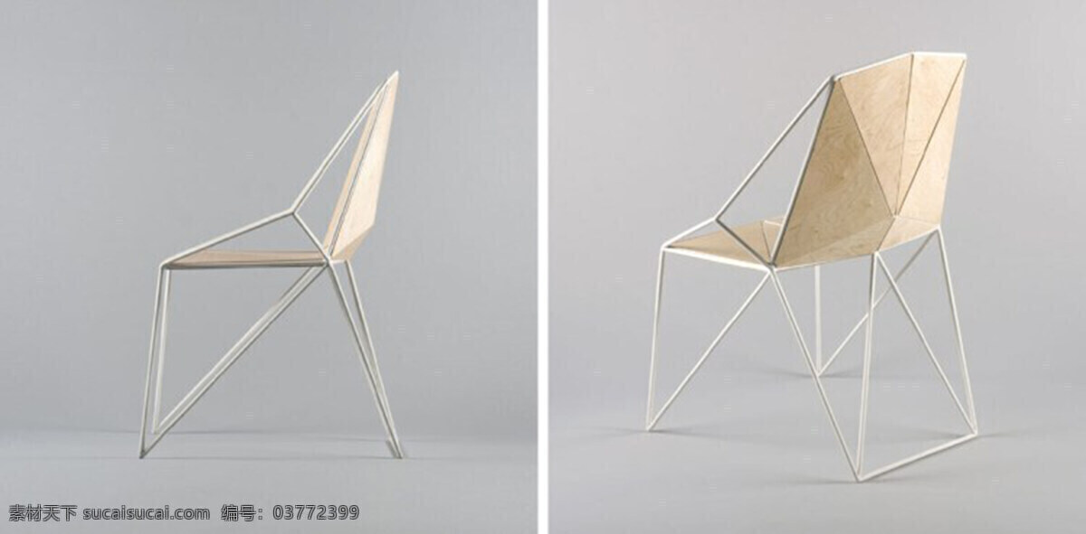 造型 干净 多边形 椅子 产品设计 创意 工业设计 家居 沙发 生活