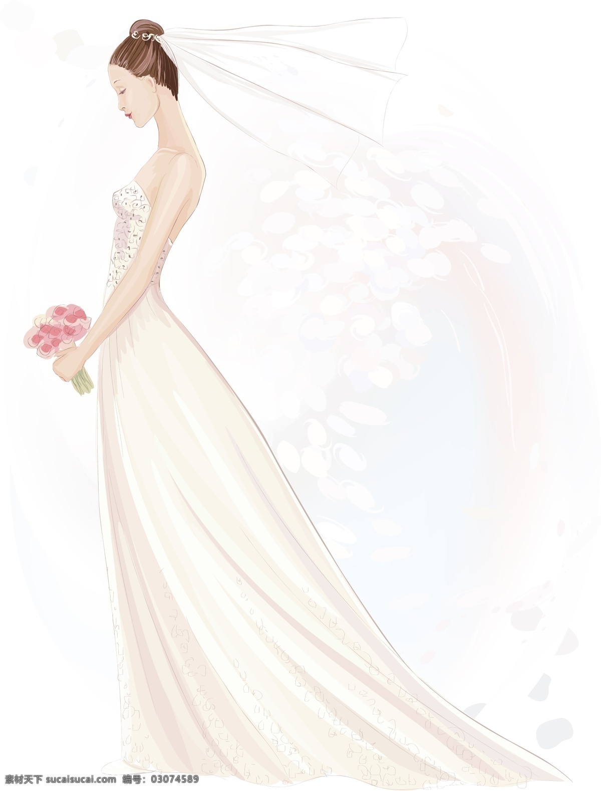 背景 潮流 底纹 妇女女性 婚礼 婚纱 新郎 新娘 浪漫 梦幻 手绘 矢量 模板下载 时尚 日常生活 矢量人物 人物矢量素材 psd源文件 儿童 写真 相册 模板