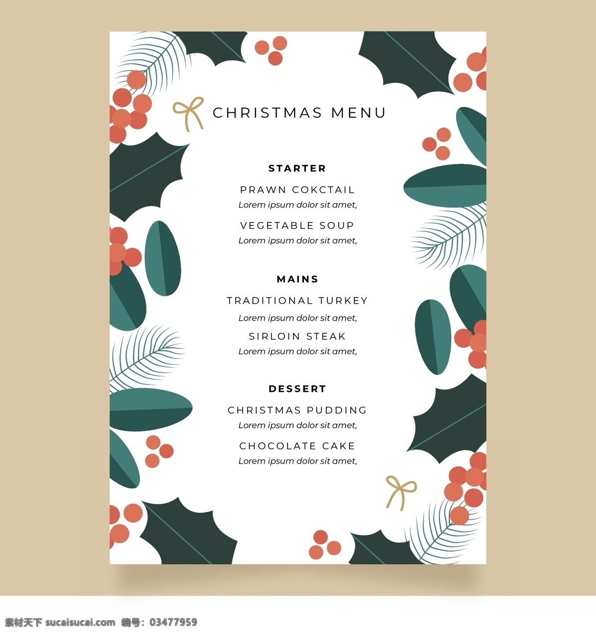小 清新 圣诞 菜单 小清新 圣诞菜单 圣诞元素 圣诞快乐 圣诞球 广告海报设计 菜单菜谱