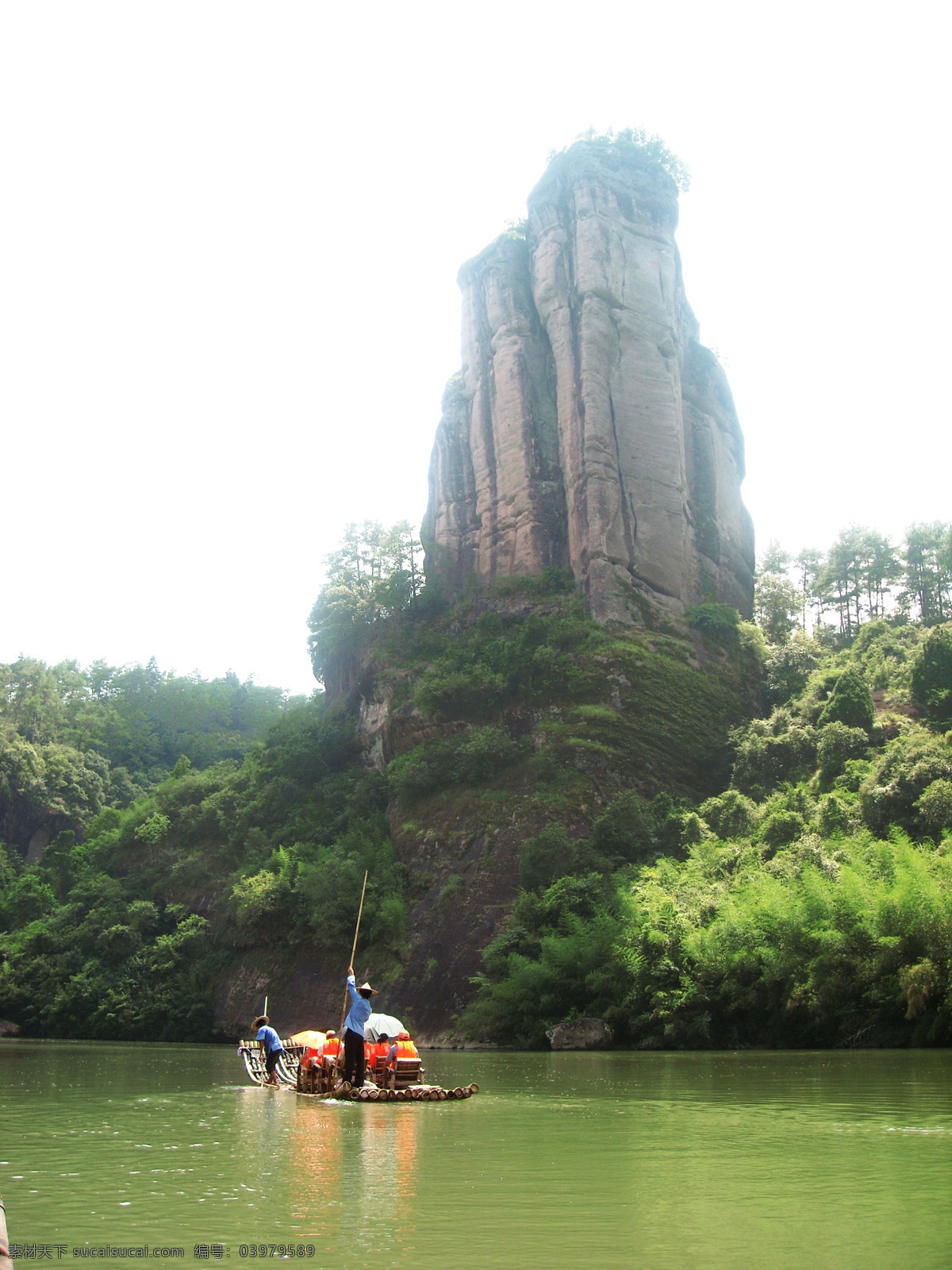 玉女 峰 下 竹 伐 旅游摄影 绿树 人 森林 山 摄影图库 天空 自然风景 矢量图 日常生活