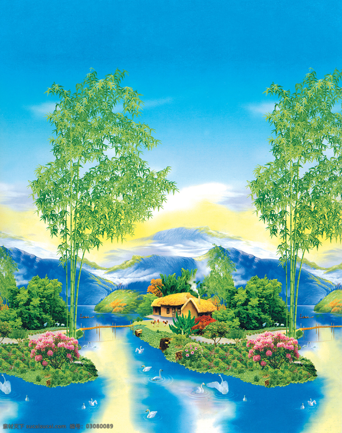 自然 风景画 300 风景 绘画书法 山水 设计图库 文化艺术 自然风景画 设计素材 模板下载 窗帘画 装饰素材 山水风景画