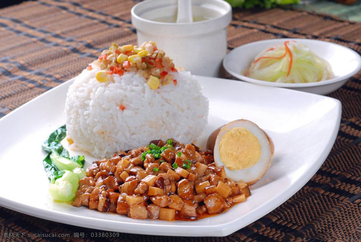 卤肉饭高清图 美食 传统美食 餐饮美食 高清菜谱用图