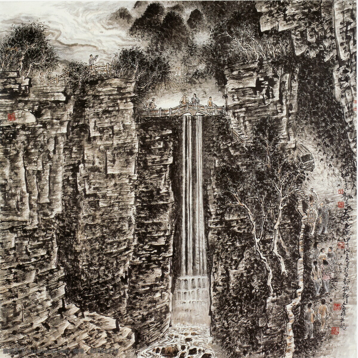 风景画 国画 国画设计素材 绘画书法 山 山水画 书法 国画模板下载 中国画 写意画 大师作品 写意 水 树 水墨画 文化艺术 家居装饰素材 山水风景画