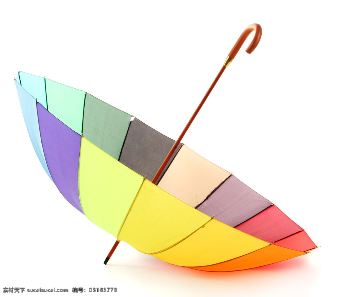 彩虹 雨伞 彩色 倒置 创意 商务 生活用品 生活百科