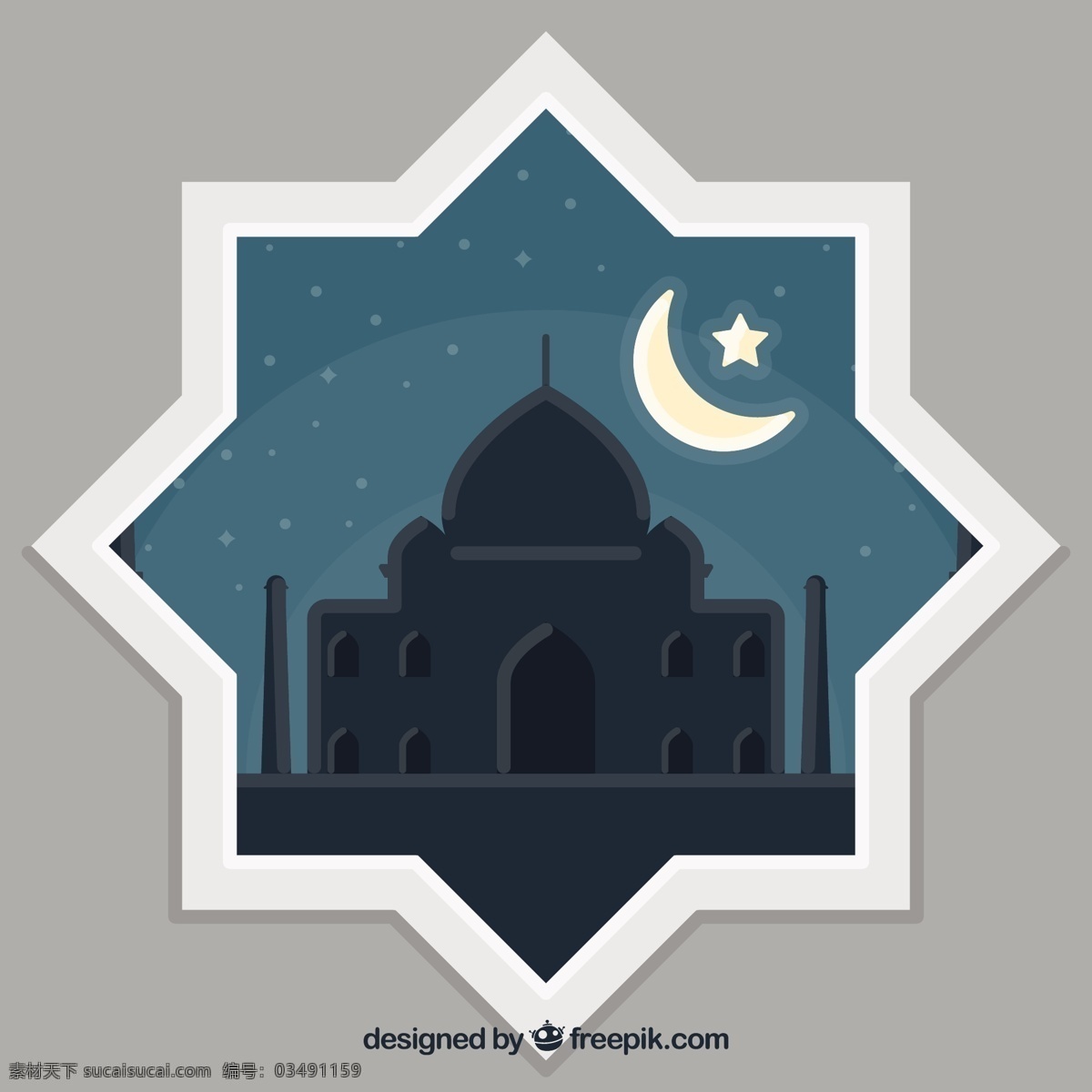 清真寺 背景 装饰 造型 星星 月亮 斋月 开斋节 阿拉伯语 庆典 宗教 夜 形状 伊斯兰教 观赏 文化 穆斯林 庆祝 卡里姆 传统 恒星背景