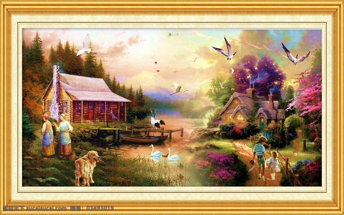 油画风景 中堂画 油画 壁画 风景壁画 风景山水壁画 山水画 瀑布 山水风景 瀑布风景 山水 风景画 自然风景 风景 客厅画 黄果树瀑布 黄果树 大厅画 风水画 家居装饰画 室内装饰画 室内装饰 休闲场所装饰 画框 相框 镜框 边框 山水挂画 山水壁挂 大树 油画人物 天鹅 拉手 围栏 底纹边框 边框相框