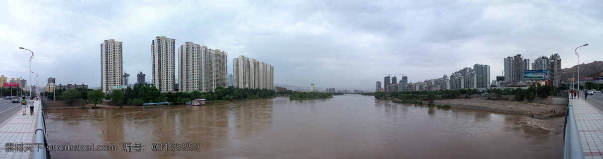 兰州 七里河 黄河 大桥 西 眺 全景 图 故乡 公园 滨河路 黄河大桥 全景图 眺望 旅游 国内旅游 旅游摄影