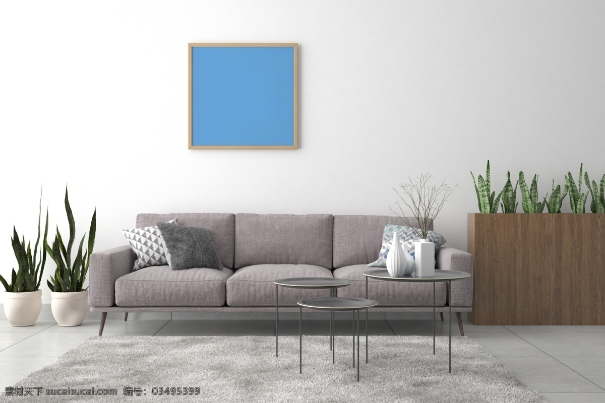 装饰画 效果图 样机 三联画 相框 画框 相片 油画 照片墙 装饰画墙 室内 产品效果图 vi设计