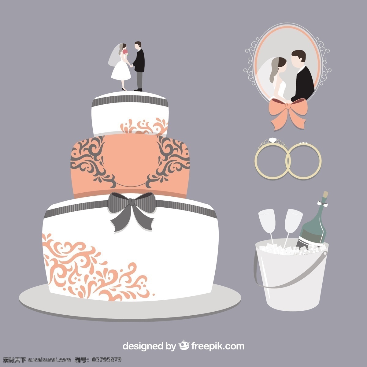 美味 婚礼 蛋糕 结婚 爱情 庆祝 饮料 香槟 甜 装饰 浪漫 订婚 结婚蛋糕 仪式 灰色