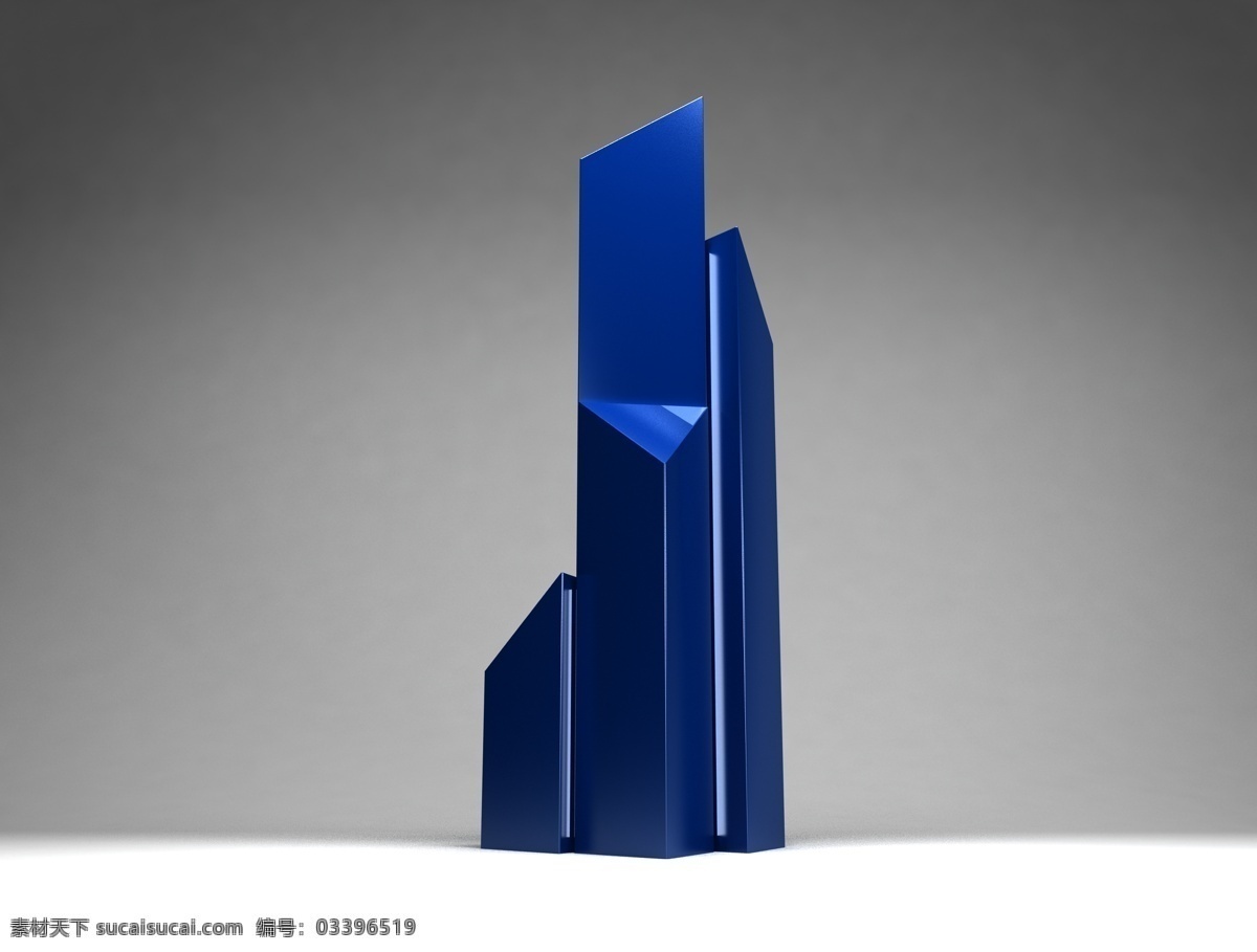 蓝色 3d 3d设计 vi 导视 地产 金属 立体 路牌 渲染图 效果图 贴图素材 清洗室 3d模型素材 其他3d模型
