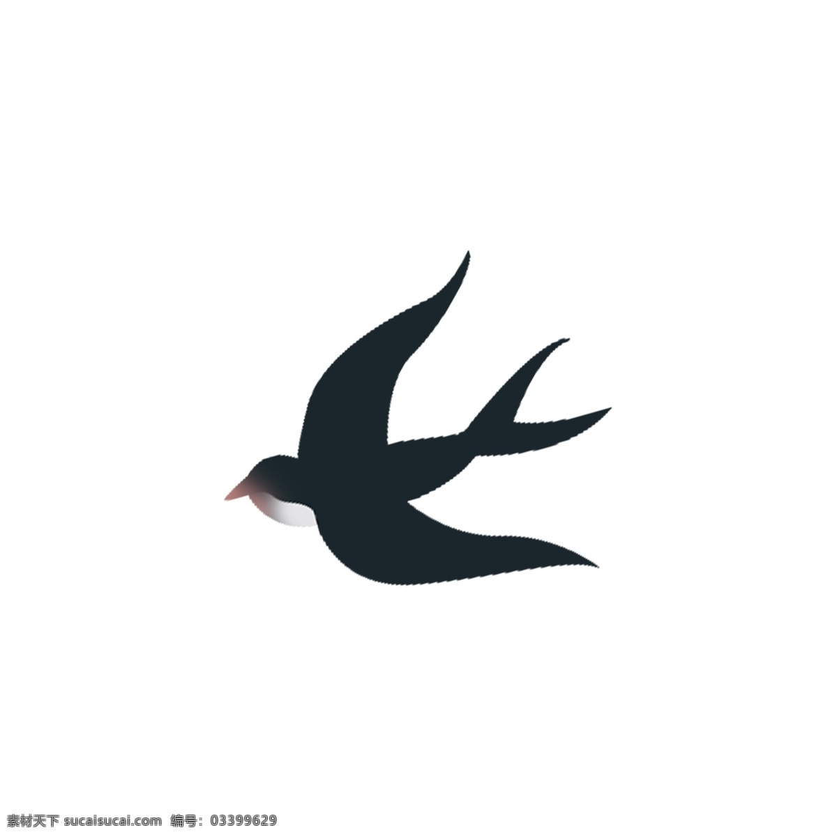 卡通 黑色 小燕子 免 抠 图 动物 飞翔的燕子 卡通动物 动物插画 可爱的燕子 飞翔的鸟儿 免抠图