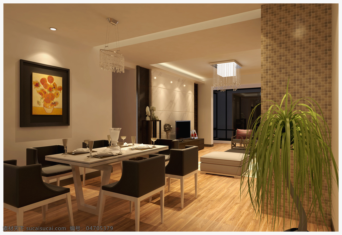 餐厅 高清 环境设计 室内 室内设计 效果图 效果 设计素材 模板下载 装饰素材