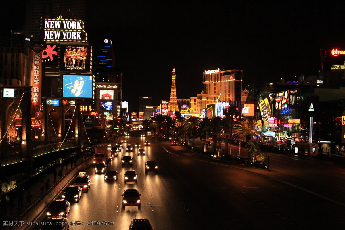 拉斯维加斯 夜景 赌城 las vegas 建筑 灯影 美国城市夜景 国内旅游 旅游摄影