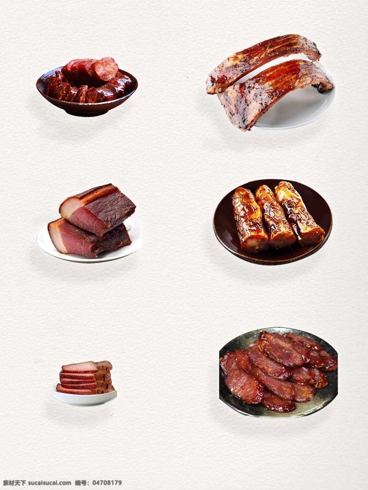 中式 小吃 风味 美食 腊味 食品 装饰 图案 充饥 传统 过年食品 红色 腊肠 腊肉 肉类 食用 中国