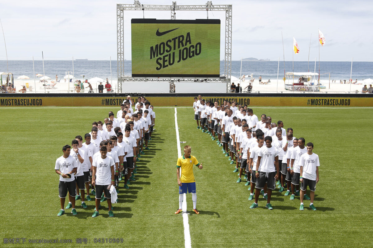 nike 广告宣传 平面广告 人物图库 职业人物 足球 系列 平面 巴西国家队 内马尔 矢量图 日常生活