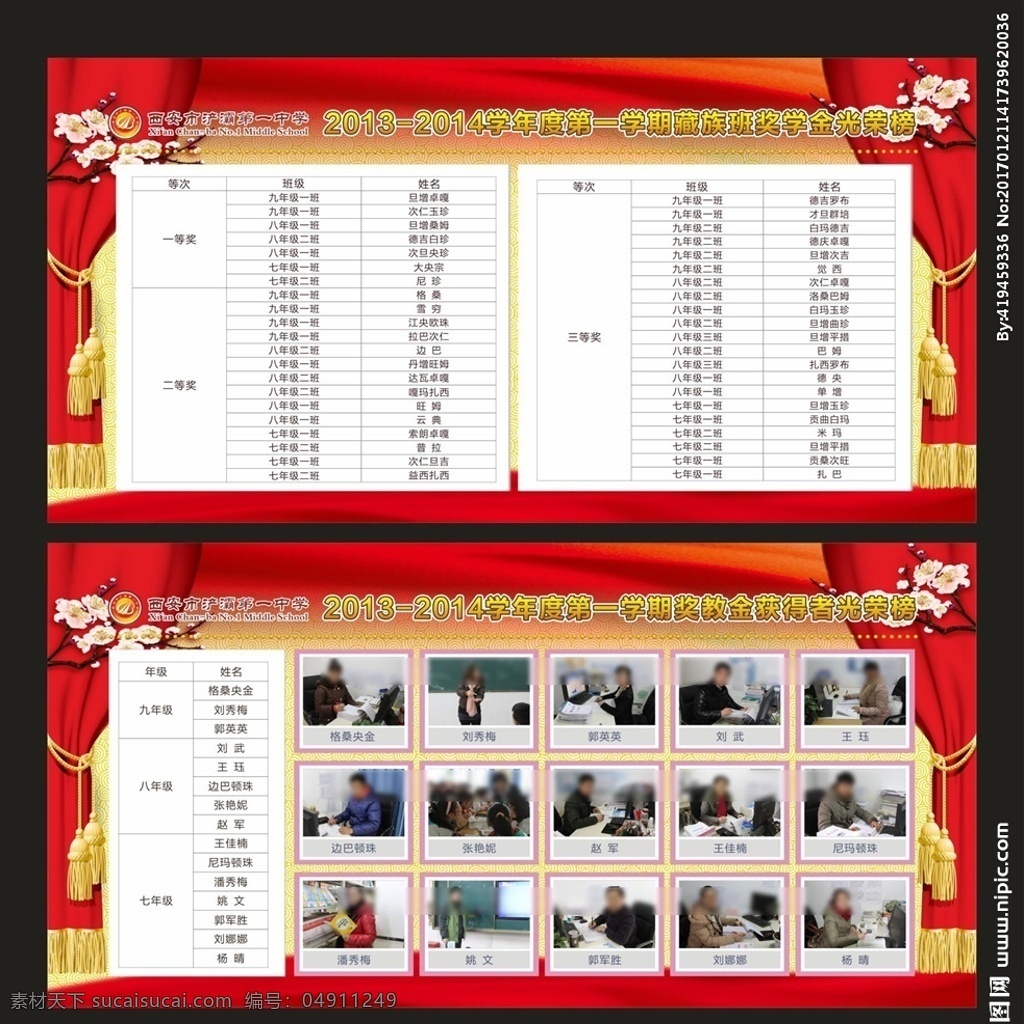 奖励表彰先进个人展板素材图片下载-素材编号04911249-素材天下图库