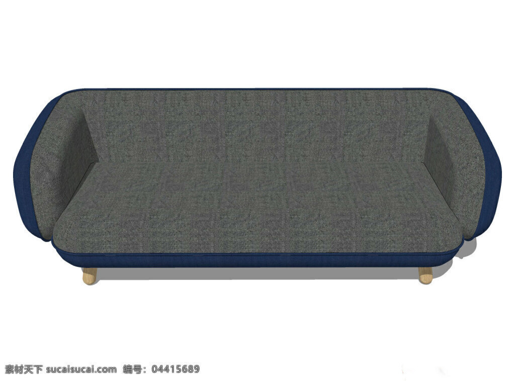 家居 客厅 su 模型 综合 效果图 深灰色 沙发 3d 组合