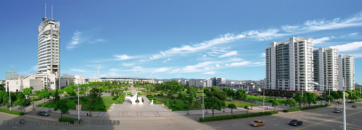 慈溪 新世纪 广场 新世纪广场 广电中心 体育中心 建筑摄影 建筑园林