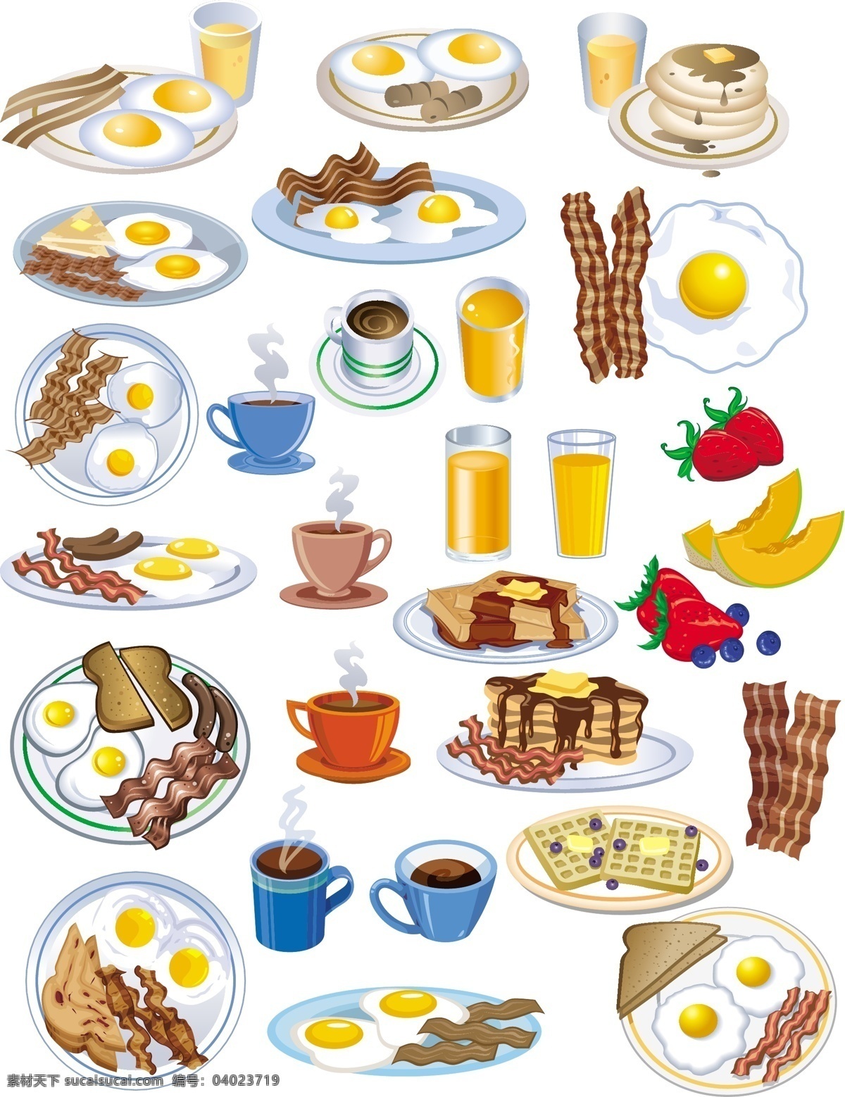 早餐 免费 矢量 艺术 载体 快餐 ff 菜单 剪贴 画 快餐早餐煎饼 图像 图标 早餐图标矢量 早餐蛋 其他矢量图