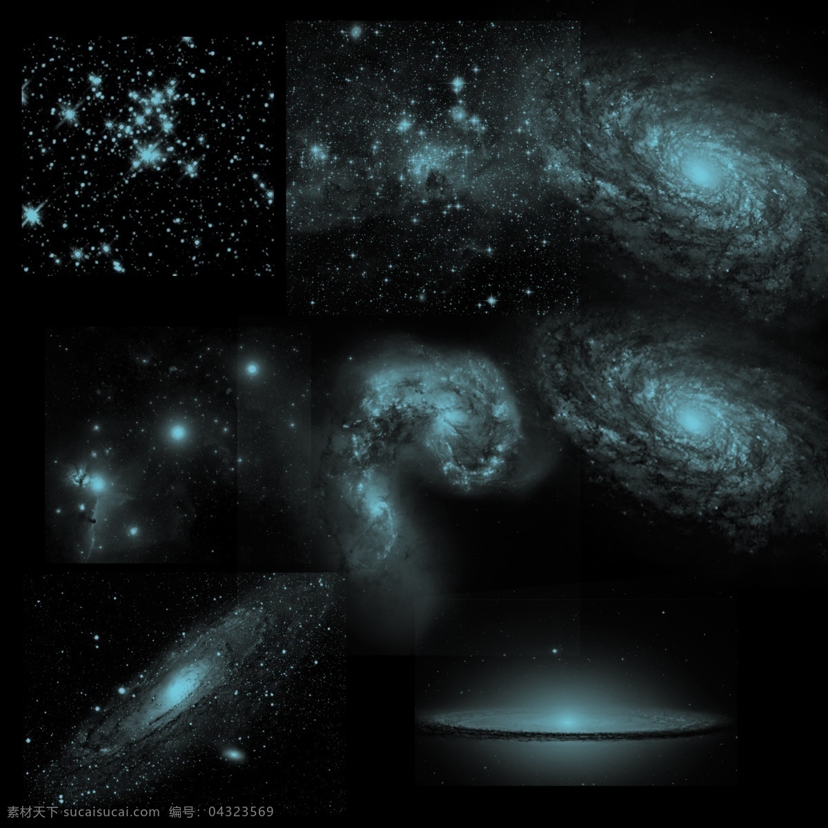 背景 宇宙 星河 光束 旋转 黑洞 星光 星星 蓝天 白云 动感 漩涡 宇宙星空 分层
