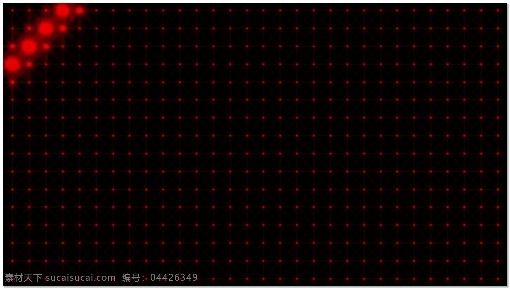 红色 激光 扫射 视频 点阵图 直线运动 视频素材 动态视频素材