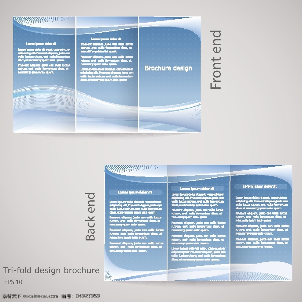 时尚动感折页 动感背景 折页设计 单页设计 创意排版 排版设计 时尚单页 画册设计 矢量素材 灰色