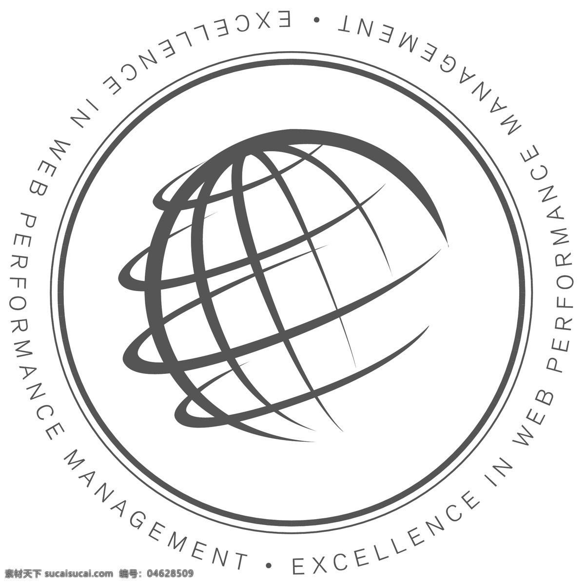 web 性能 卓越 管理 网络 无 商标 免费 标志 psd源文件 logo设计