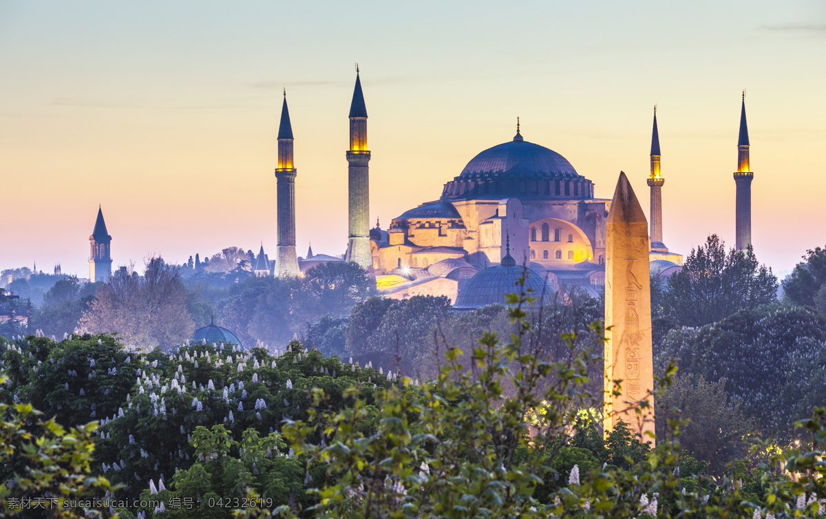 美丽 教堂 风景 斯坦布尔 土耳其旅游景 城市风光 其他艺术 城市风景 环境家居 黑色