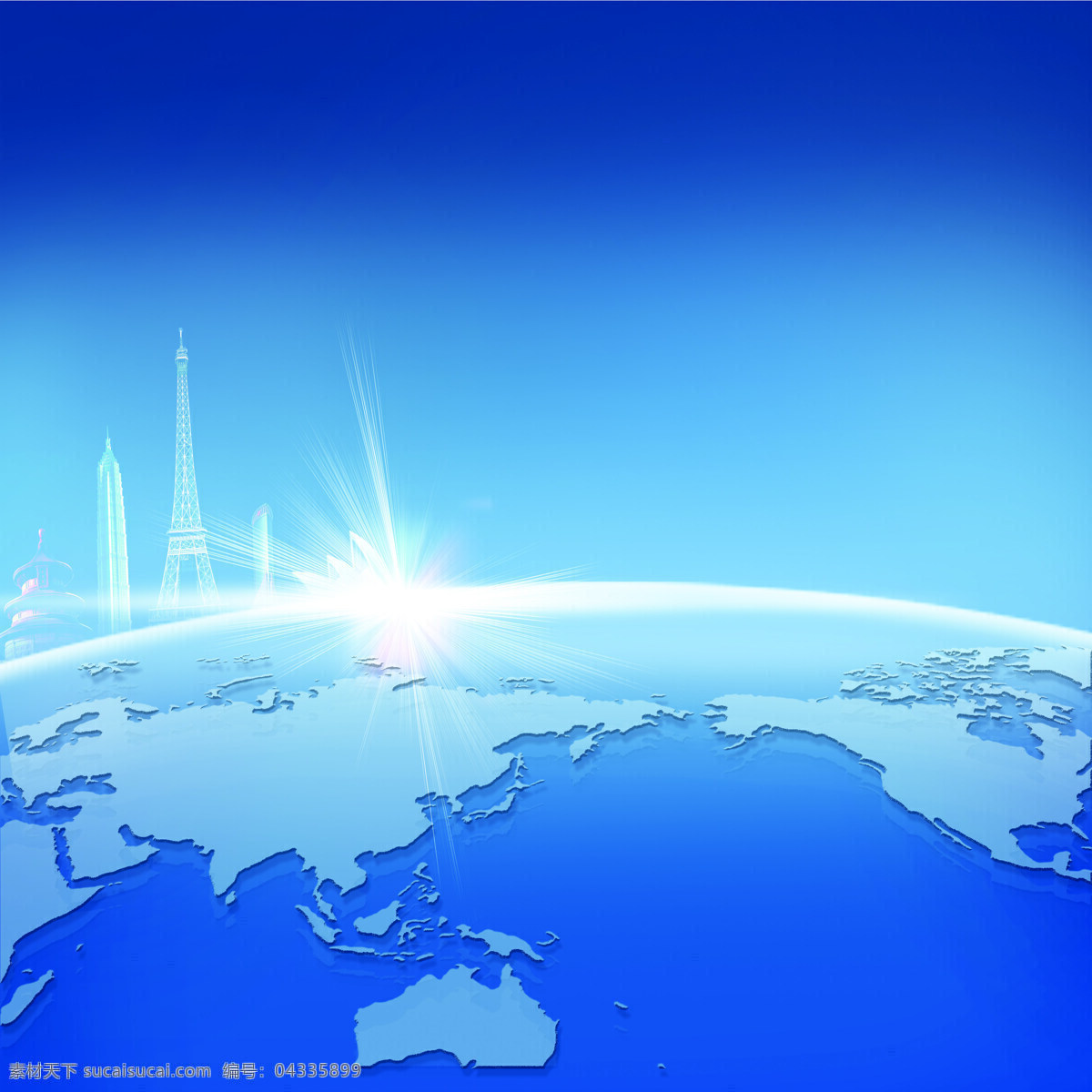 唯美 炫酷 背景 浪漫 数字地球 信息时代 全球通讯 科技地球 科技背景 城市地球 蓝色地球