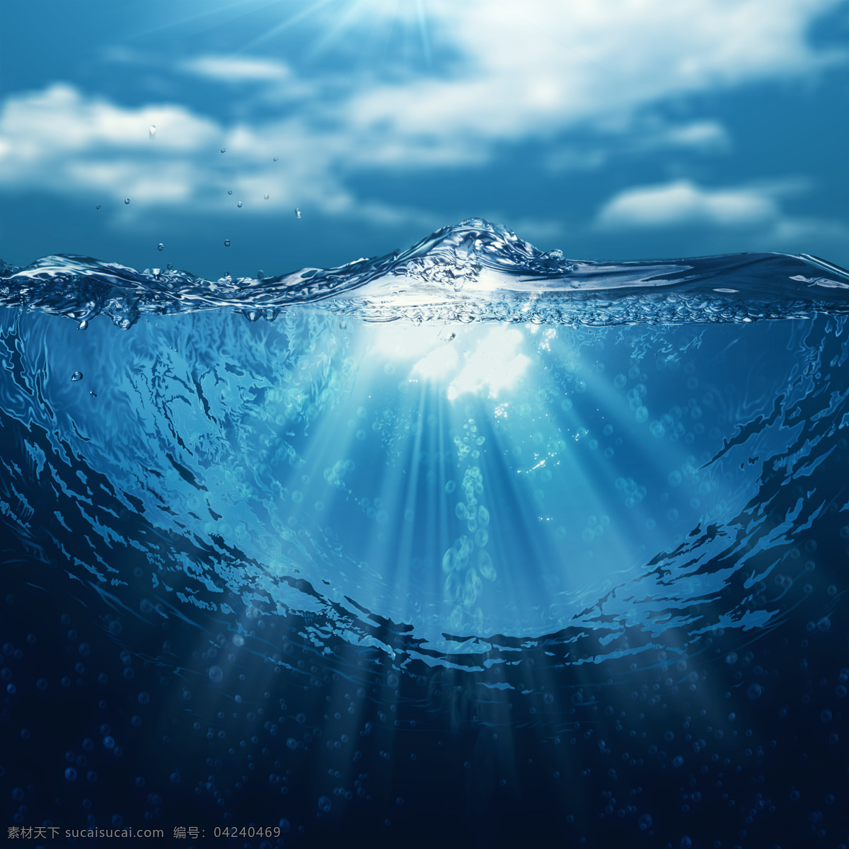 蓝色 海底 海面 深海海底 海面水纹 阳光照射 波纹 水浪 水 水纹 水波 水花 水背景 水主题 水元素 火焰图片 生活百科