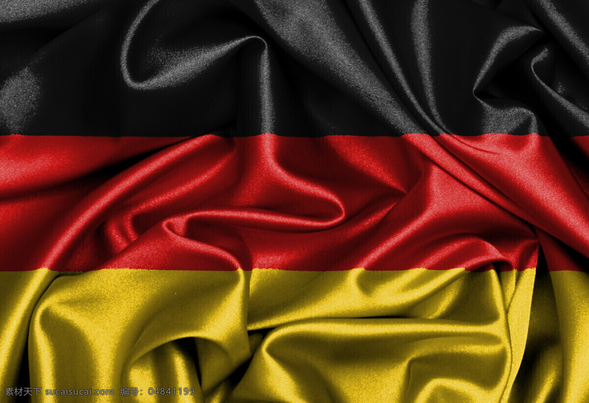 德国 丝绸 国旗 国家标志 旗帜 德国标志 国旗图片 生活百科